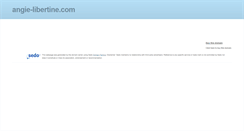 Desktop Screenshot of angie-libertine.com